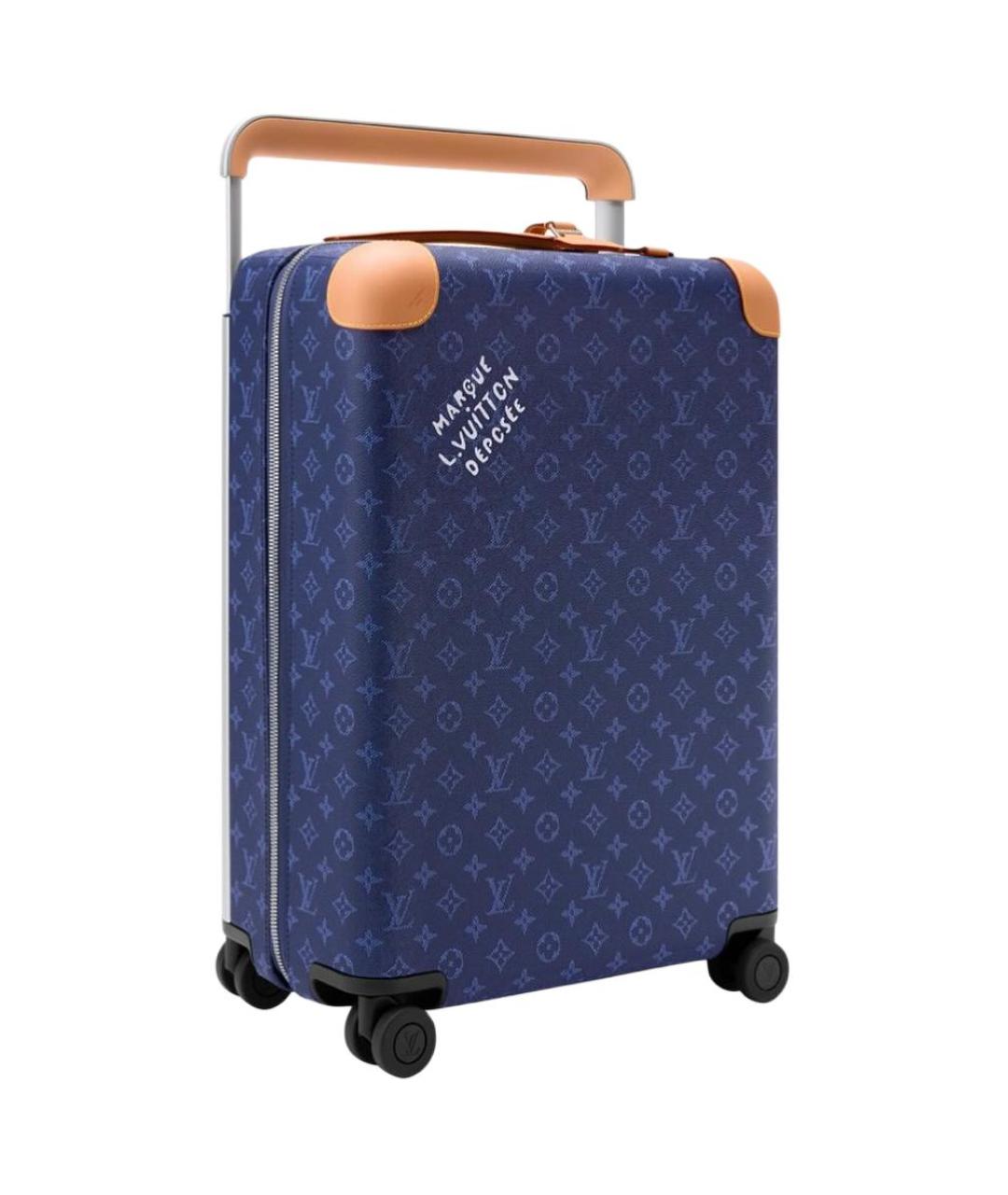 LOUIS VUITTON Синий чемодан, фото 2