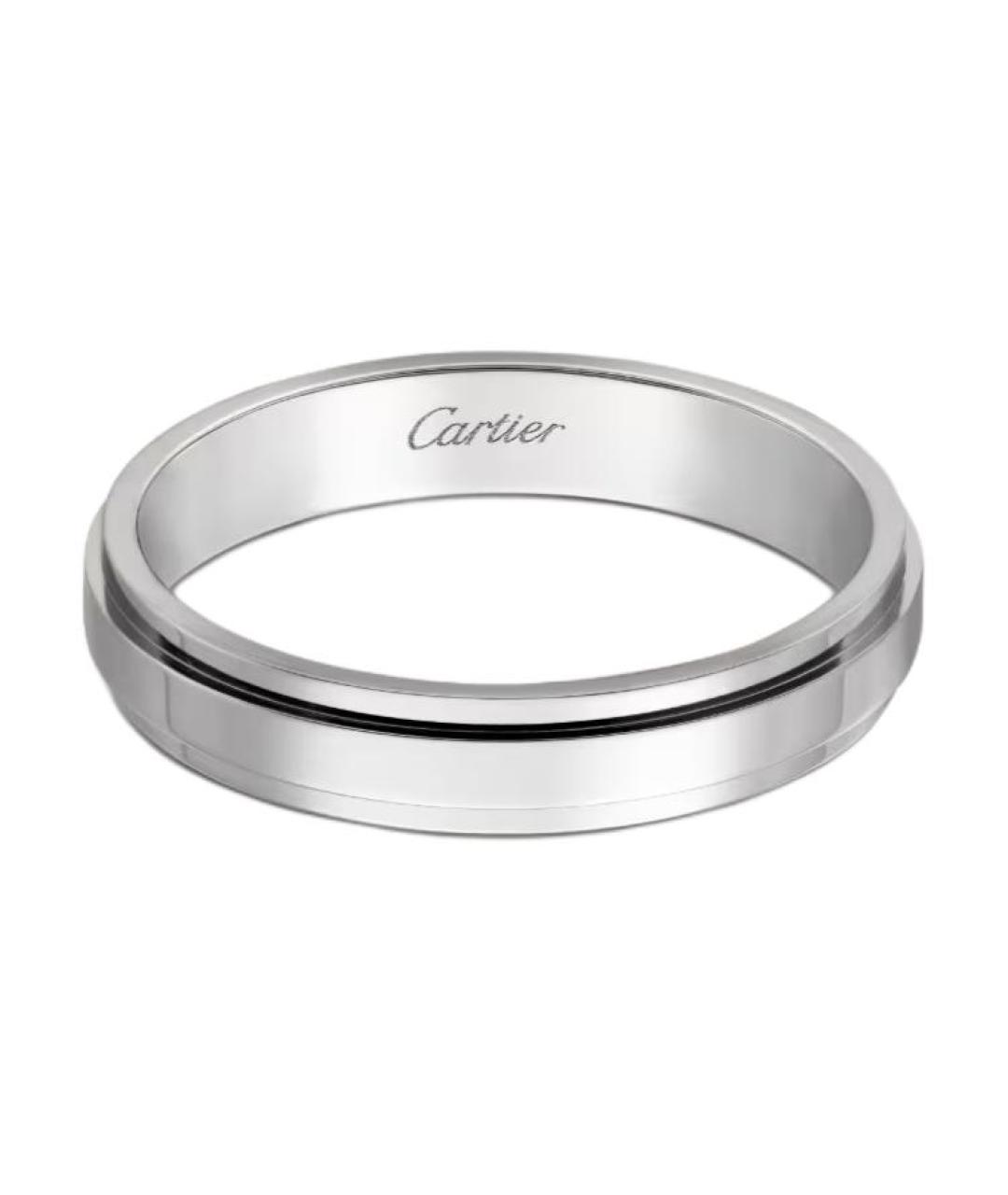 CARTIER Серебряное платиновое кольцо, фото 1