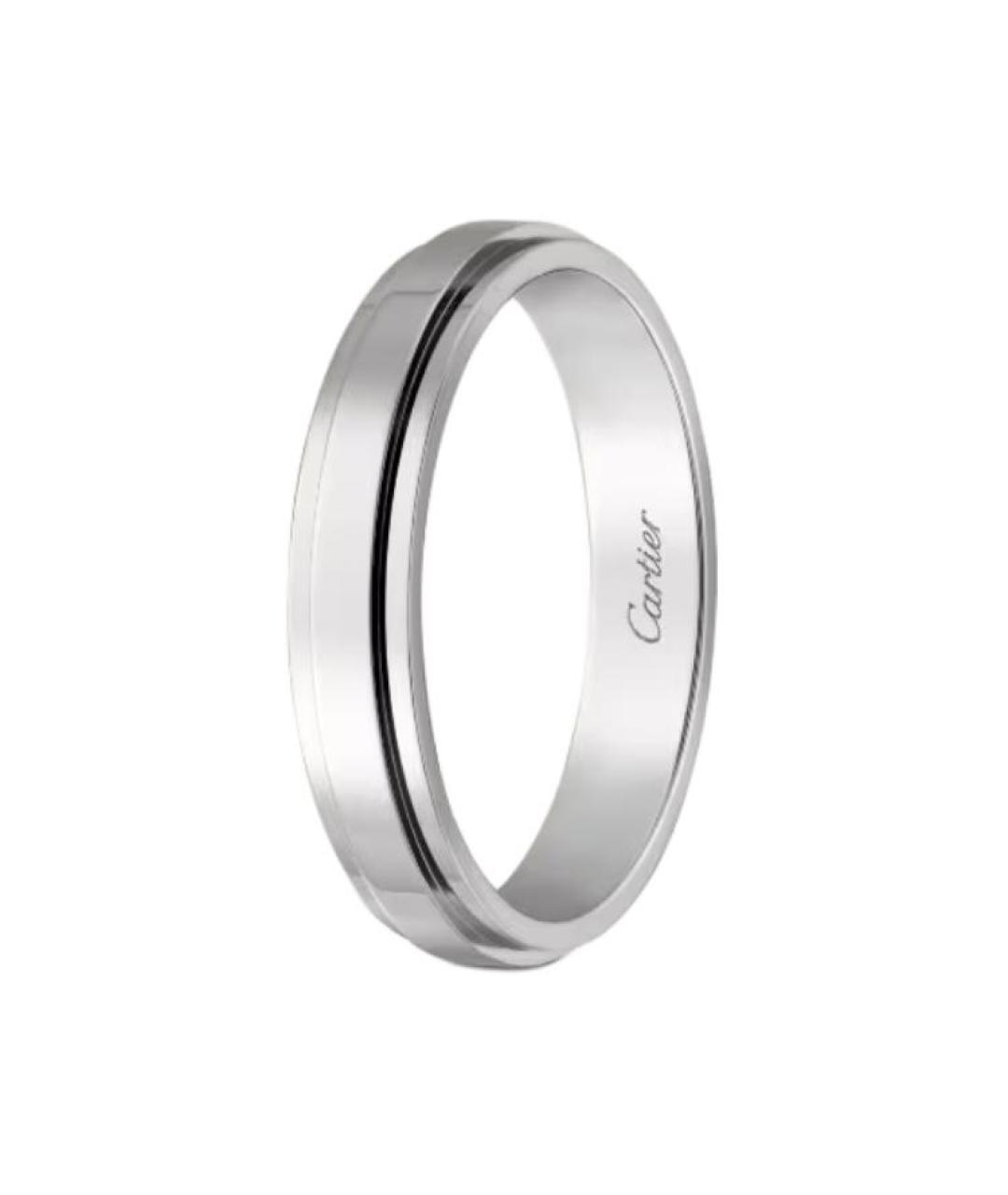 CARTIER Серебряное платиновое кольцо, фото 2
