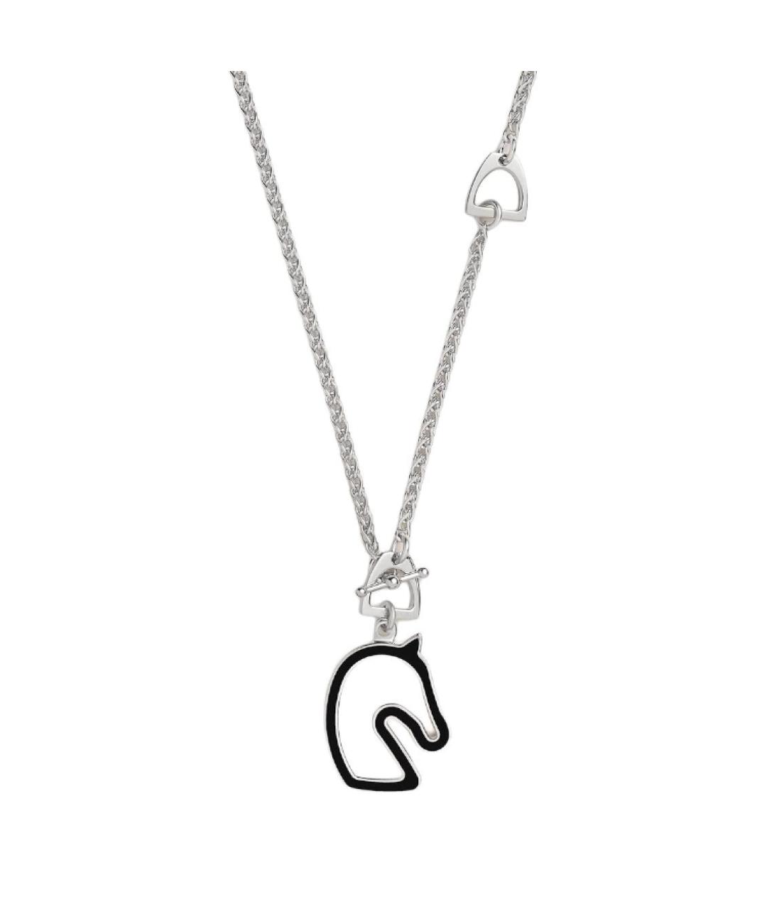 HERMES Черная цепочка, фото 2