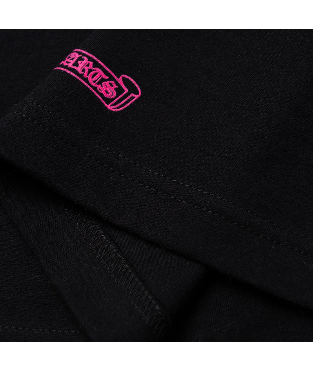 CHROME HEARTS Черная хлопковая футболка, фото 4