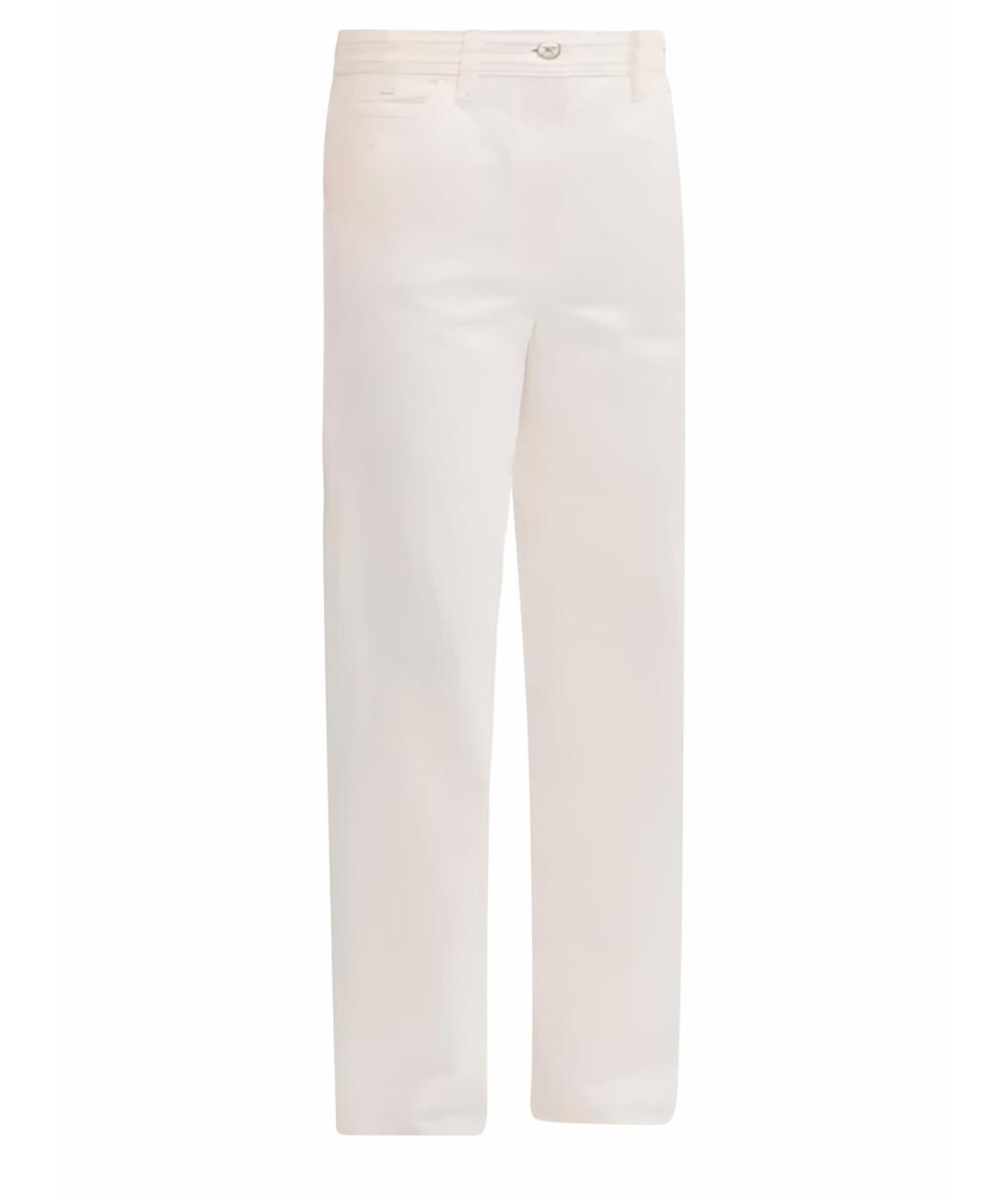 CHANEL Белые прямые джинсы, фото 1