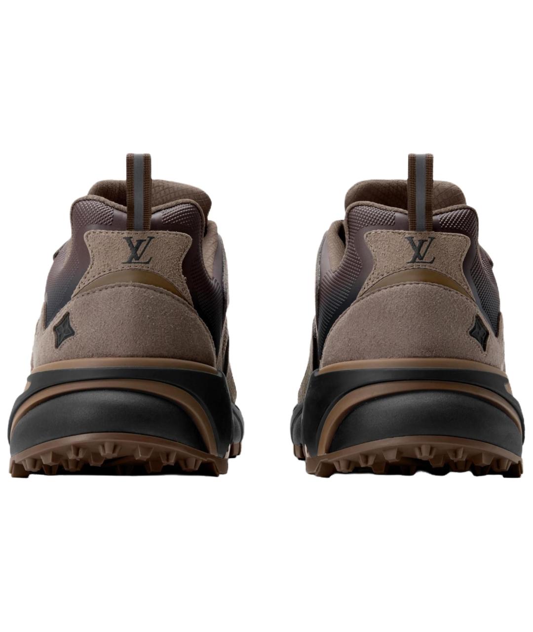 LOUIS VUITTON Коричневые высокие кроссовки / кеды, фото 5