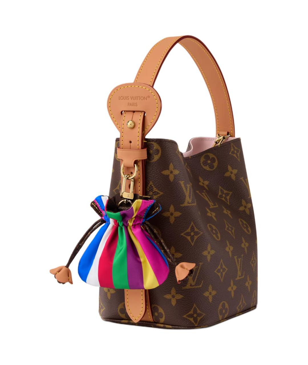 LOUIS VUITTON Коричневая сумка через плечо, фото 2