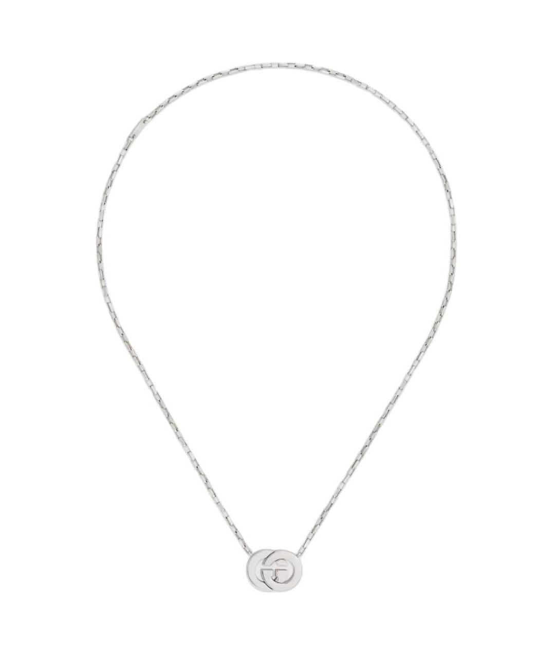GUCCI Серебряная цепочка, фото 1