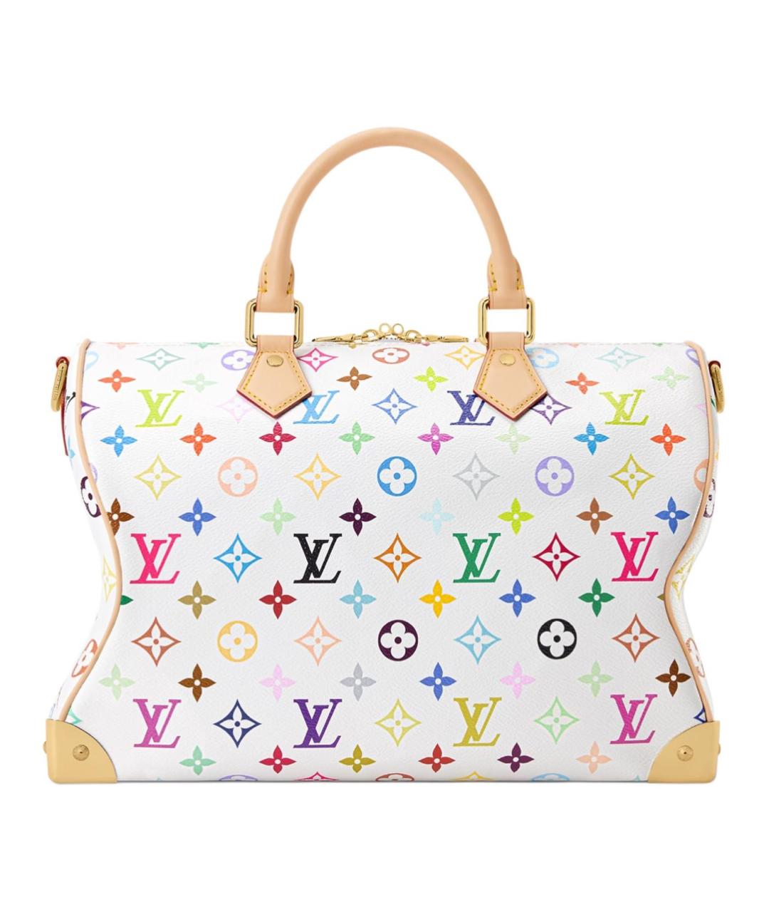 LOUIS VUITTON Белая сумка через плечо, фото 3