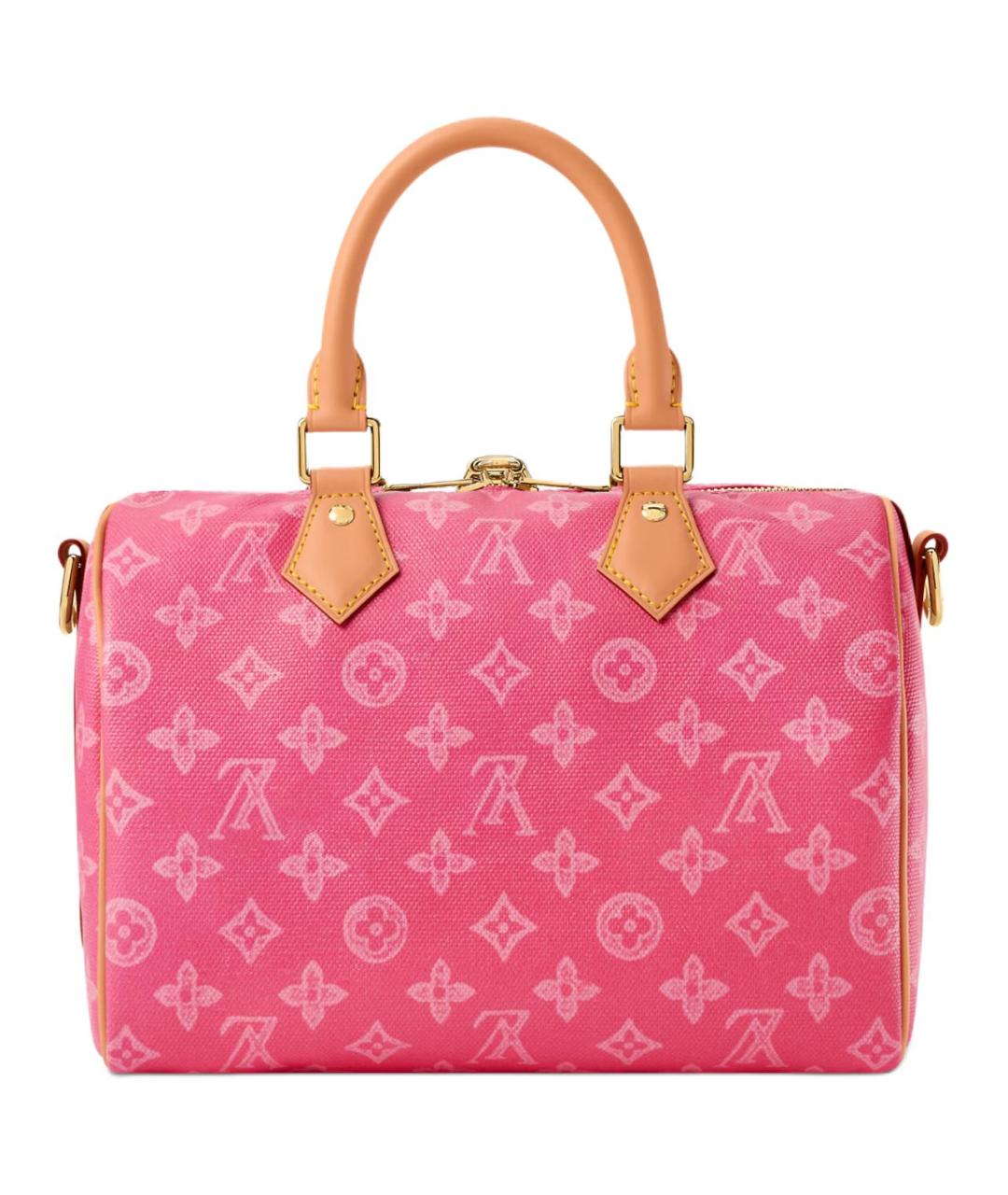 LOUIS VUITTON Розовая сумка тоут, фото 3