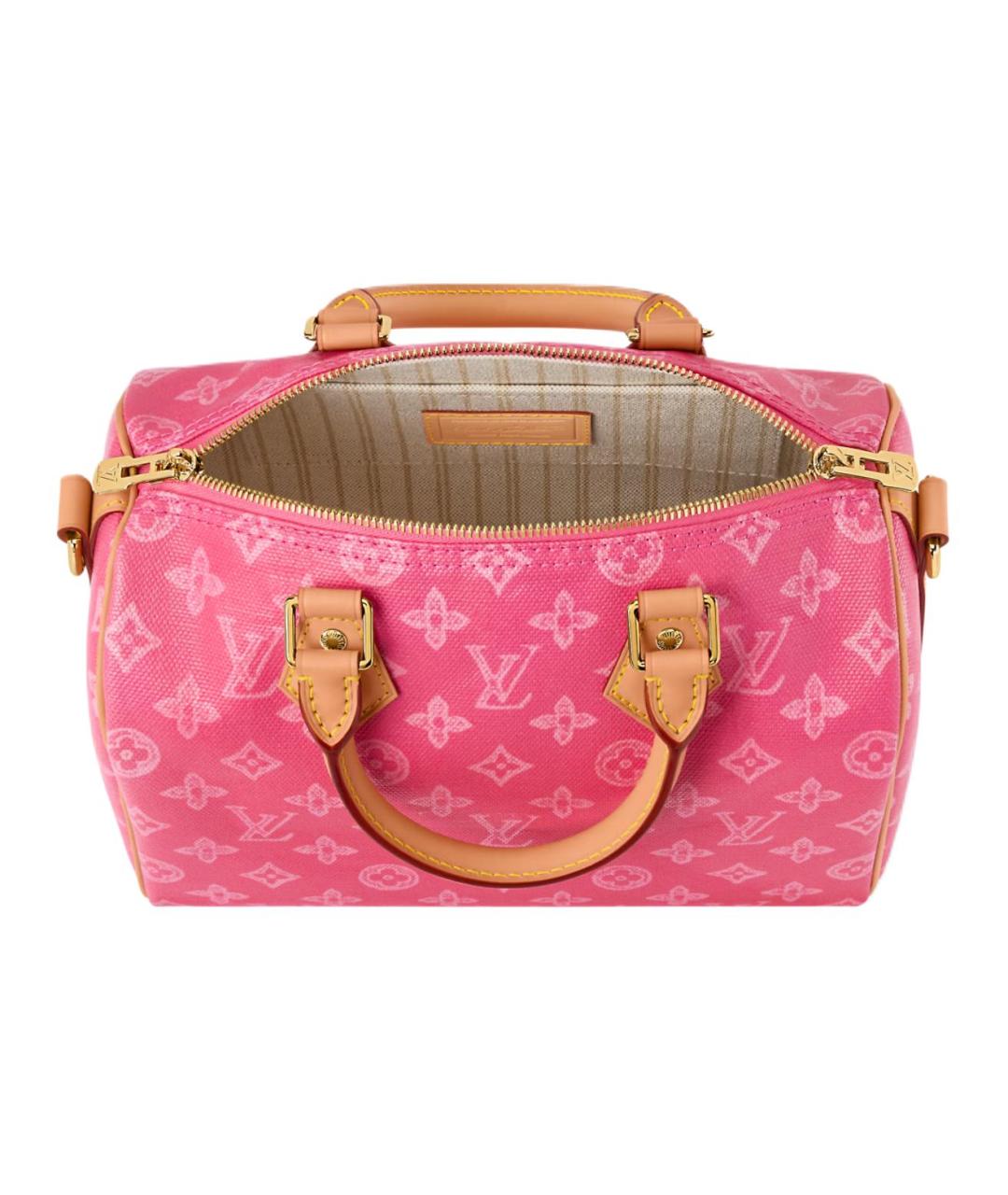 LOUIS VUITTON Розовая сумка тоут, фото 4