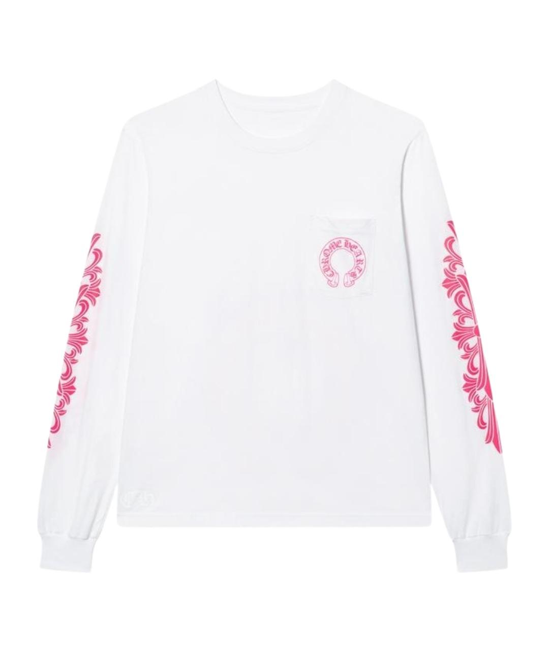 CHROME HEARTS Белая хлопковая футболка, фото 1