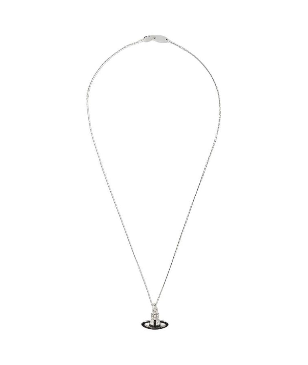 VIVIENNE WESTWOOD Черная цепочка/подвеска, фото 2