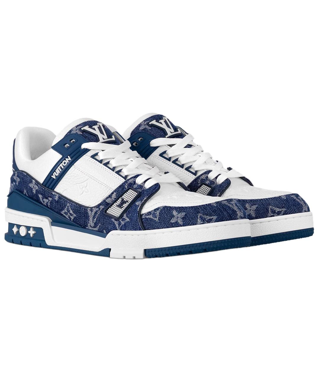 LOUIS VUITTON Мульти кожаные кроссовки, фото 3