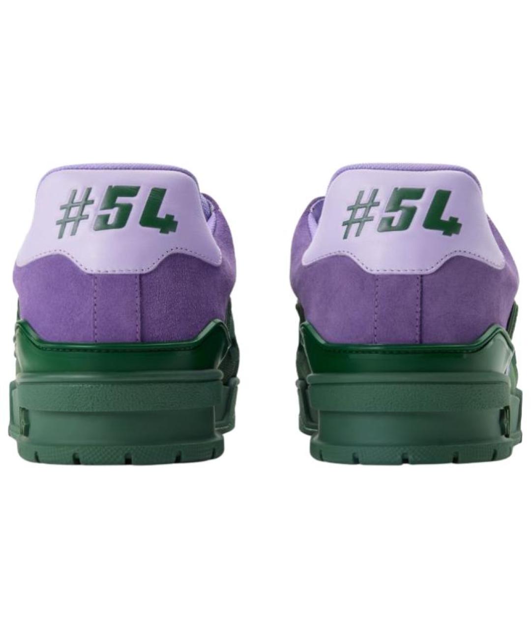 LOUIS VUITTON Мульти кожаные низкие кроссовки / кеды, фото 5