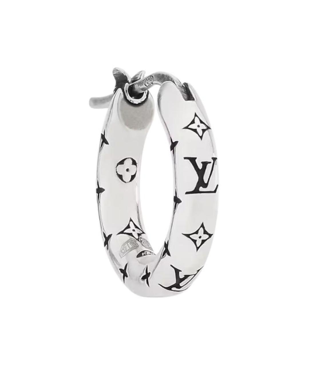 LOUIS VUITTON Серебряные серьги, фото 1