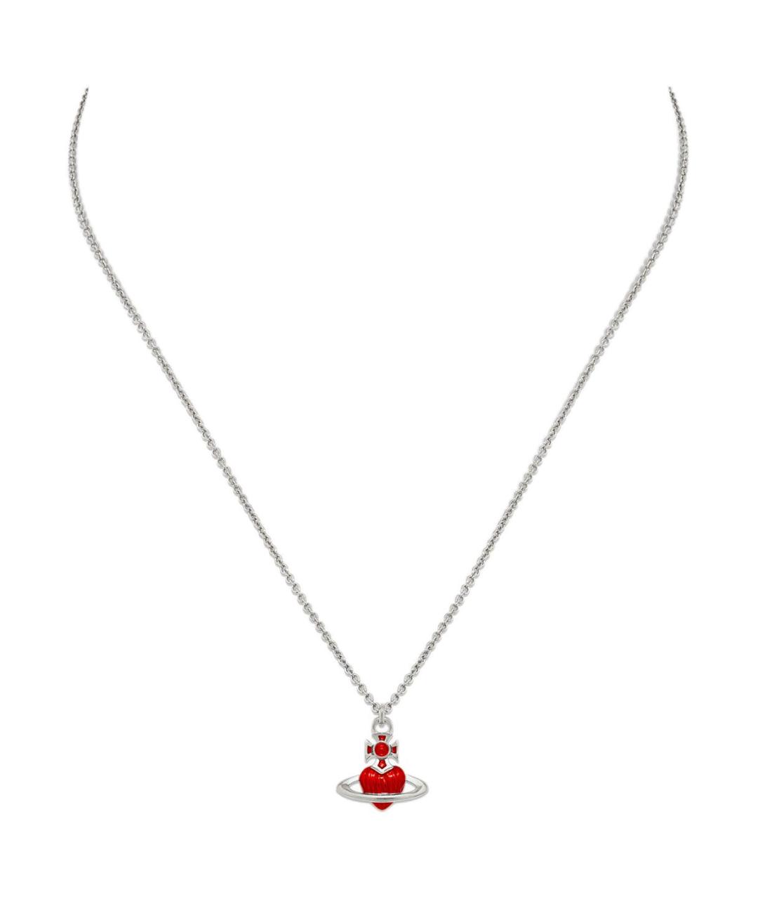 VIVIENNE WESTWOOD Серебряная латунная подвеска, фото 2