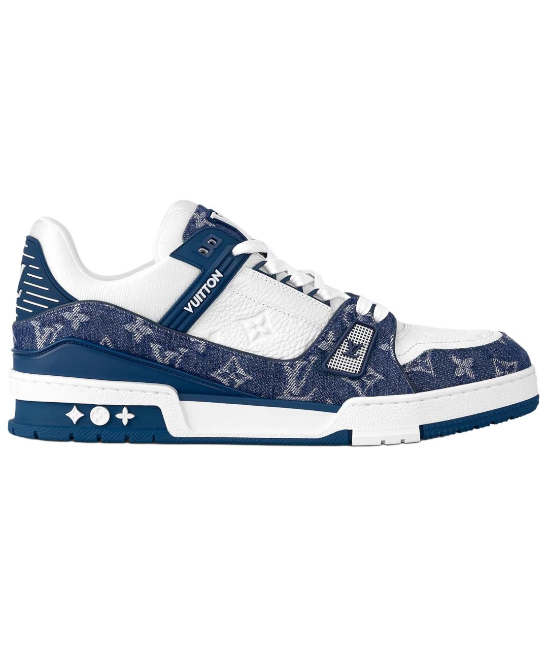 LOUIS VUITTON Мульти кожаные кеды, фото 1