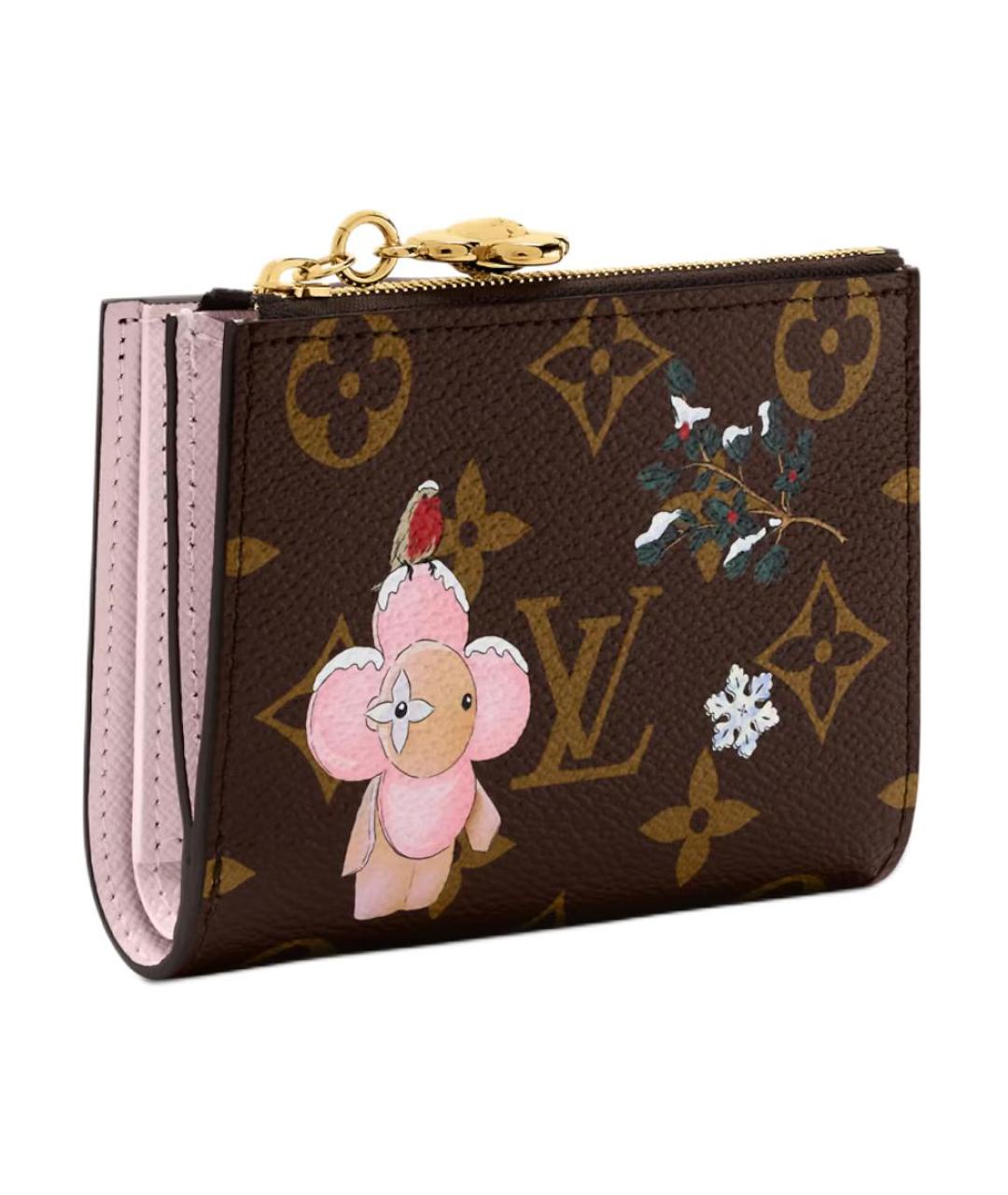 LOUIS VUITTON Коричневый кошелек, фото 2