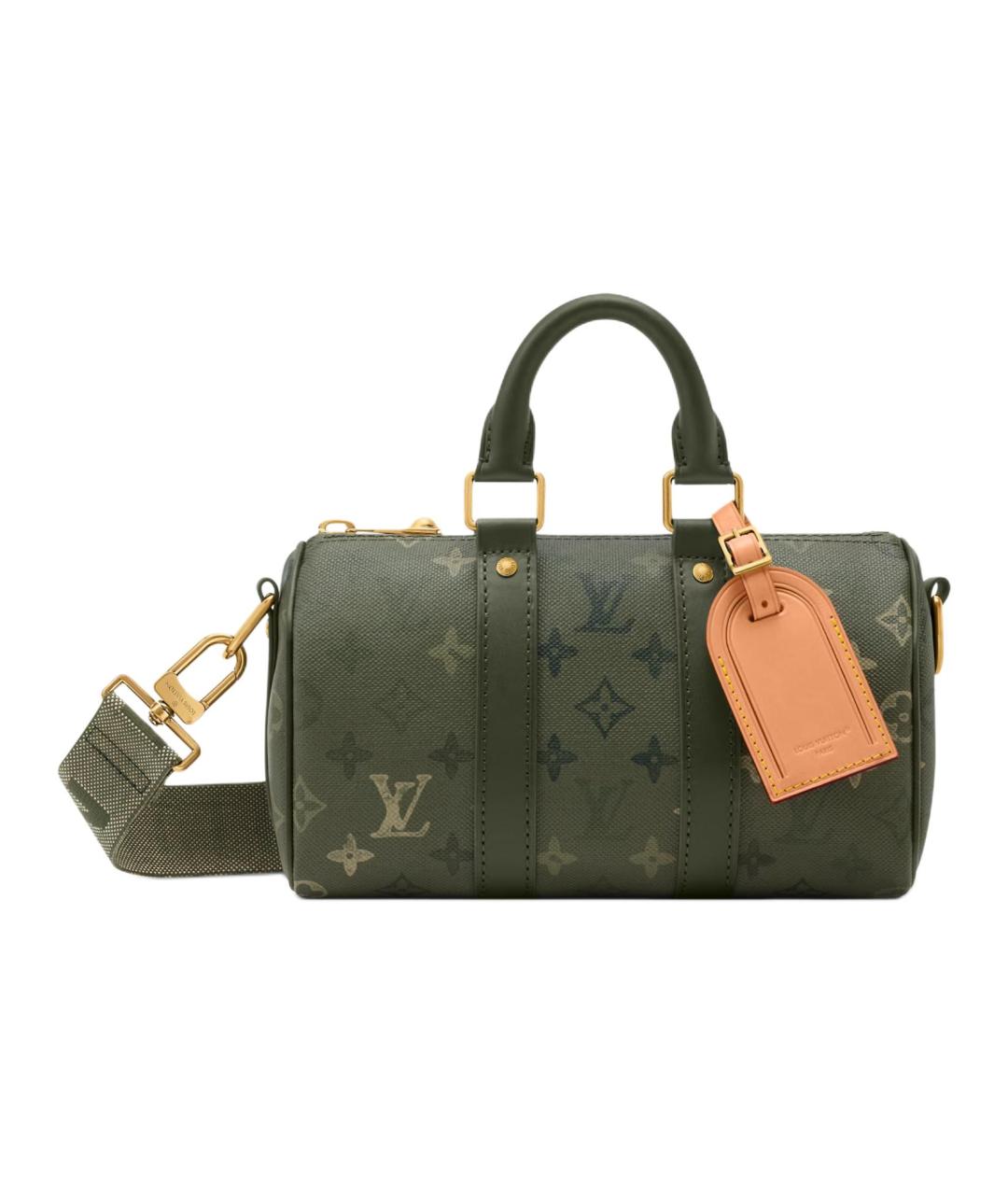 LOUIS VUITTON Зеленая сумка на плечо, фото 6