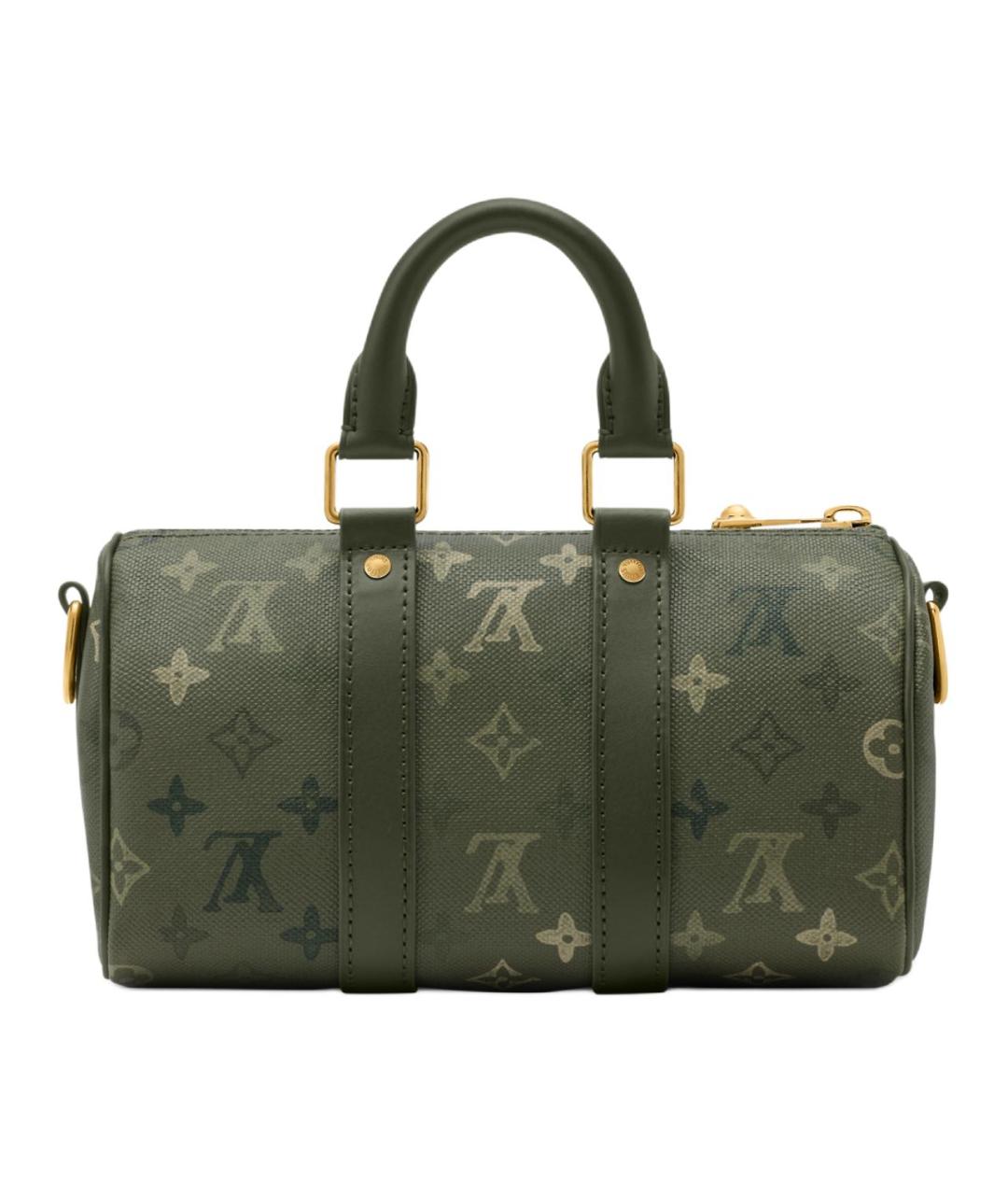 LOUIS VUITTON Зеленая сумка на плечо, фото 3