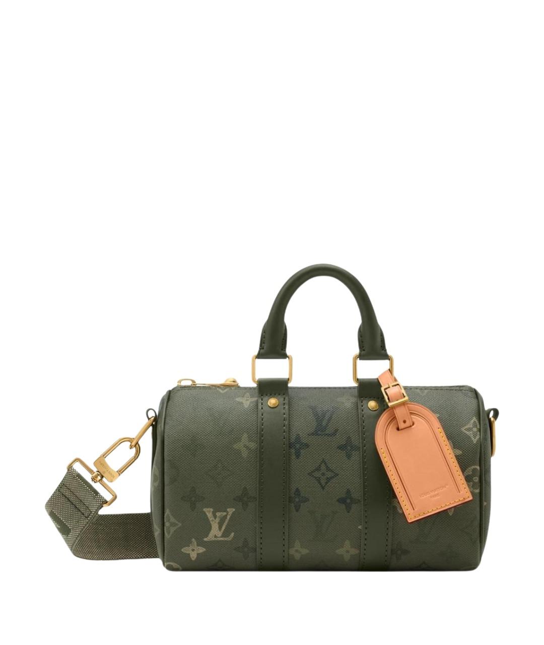 LOUIS VUITTON Зеленая сумка на плечо, фото 1
