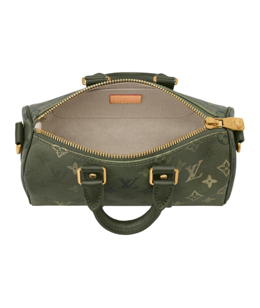 LOUIS VUITTON Зеленая сумка на плечо, фото 4