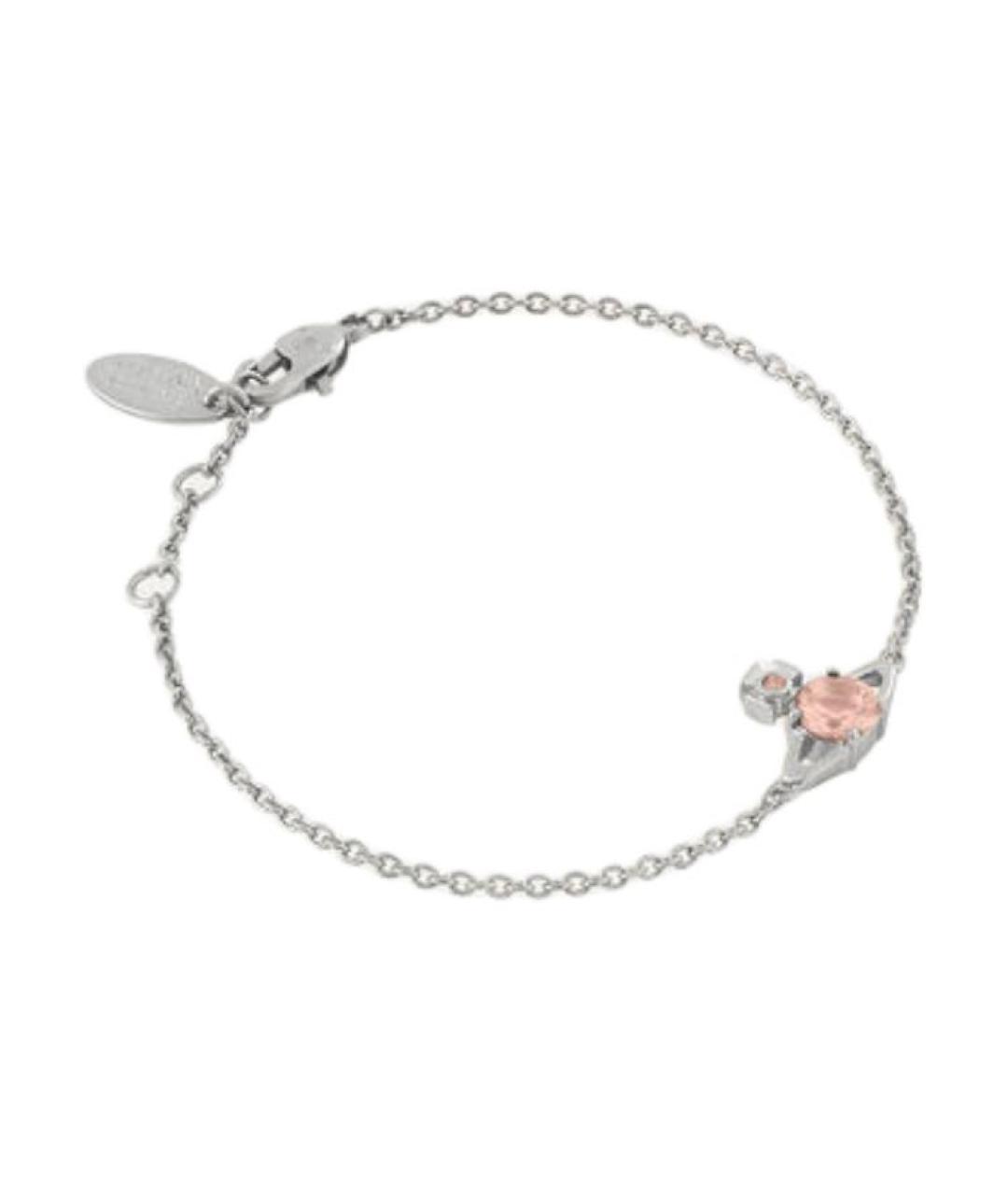 VIVIENNE WESTWOOD Серебрянный латунный браслет, фото 2