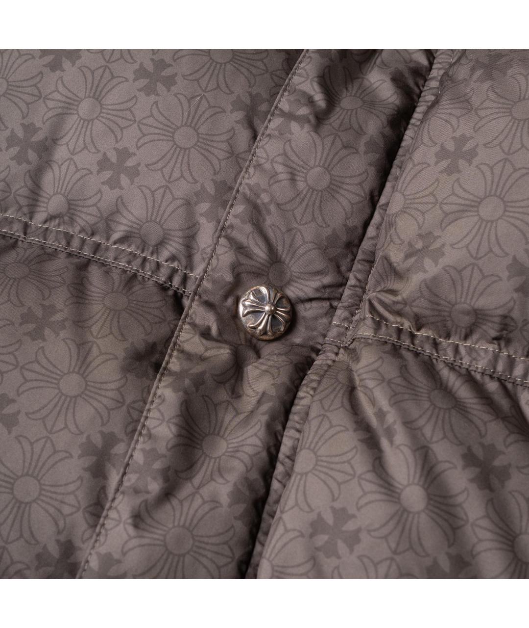 CHROME HEARTS Коричневый синтетический жилет, фото 3