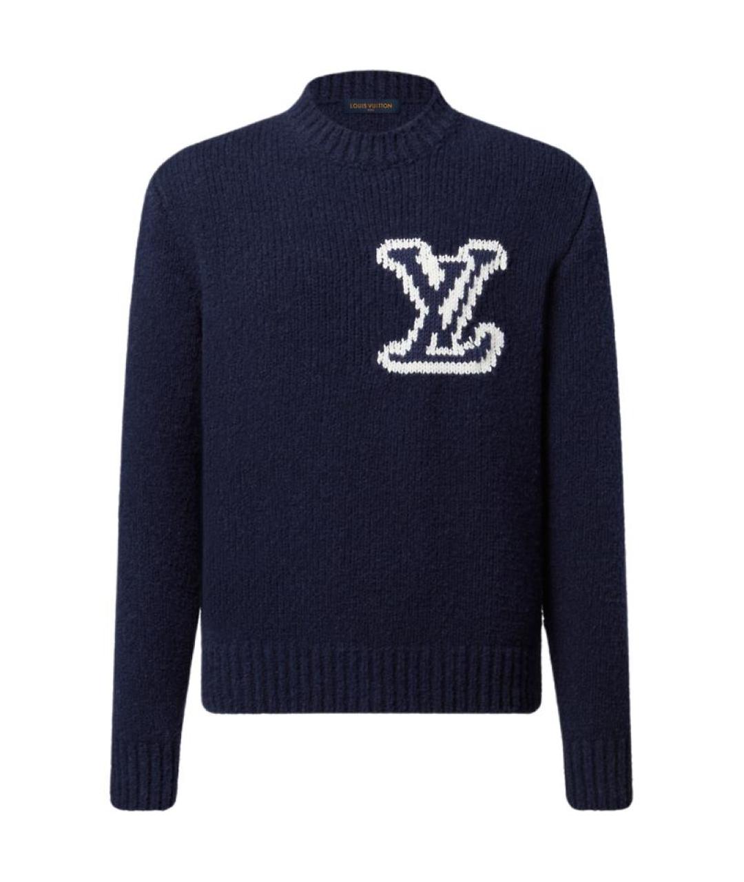 LOUIS VUITTON Фиолетовый джемпер / свитер, фото 1