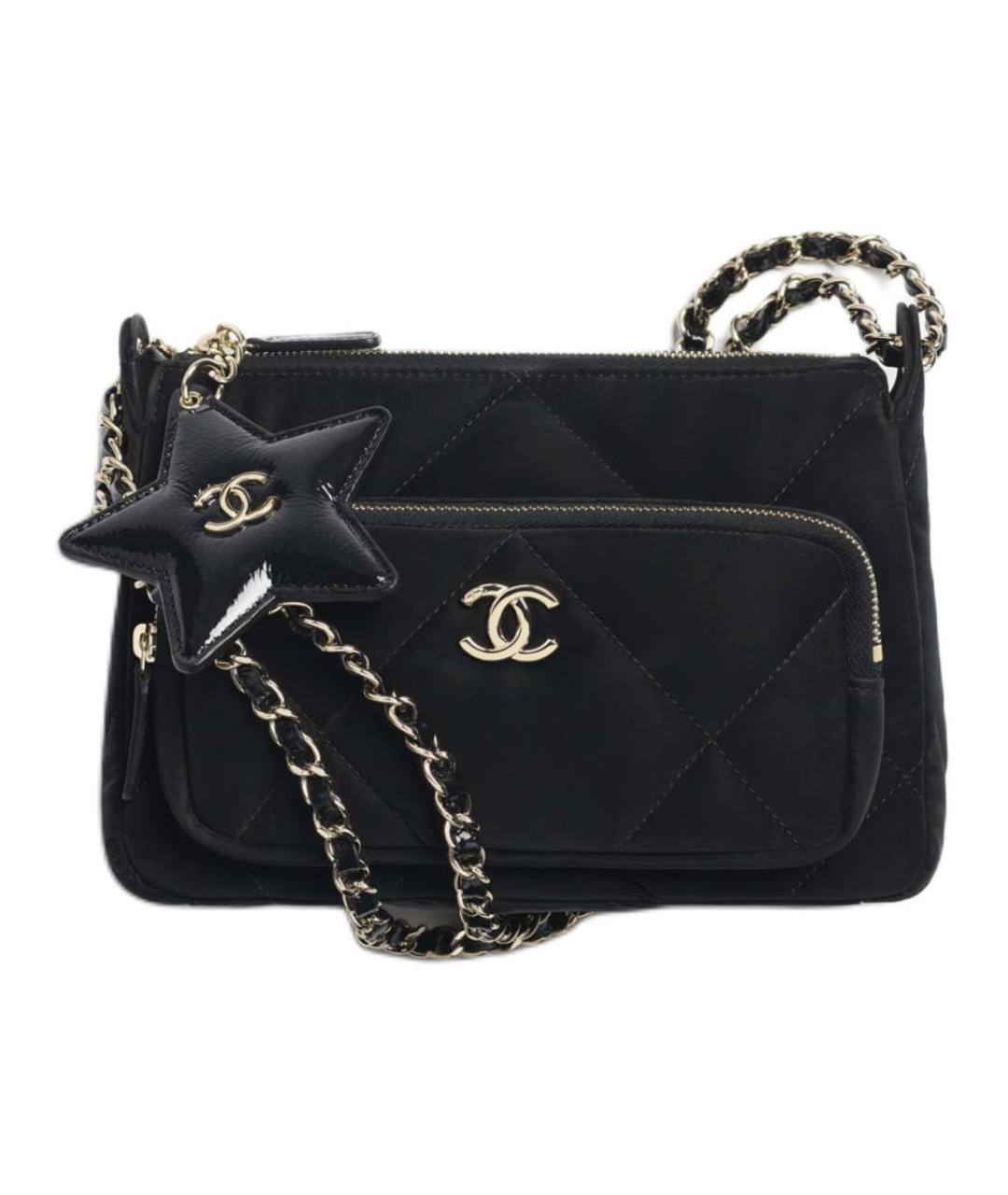 CHANEL Черная сумка через плечо, фото 1