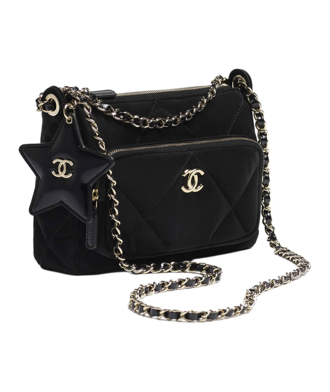 CHANEL Черная сумка через плечо, фото 2