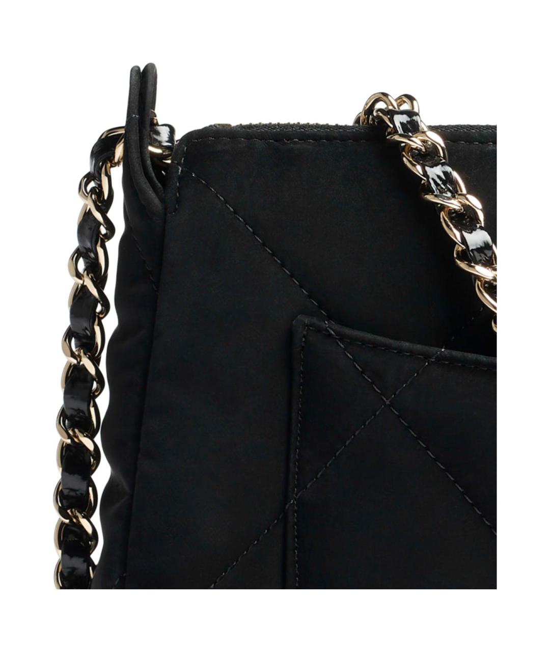 CHANEL Черная сумка через плечо, фото 5