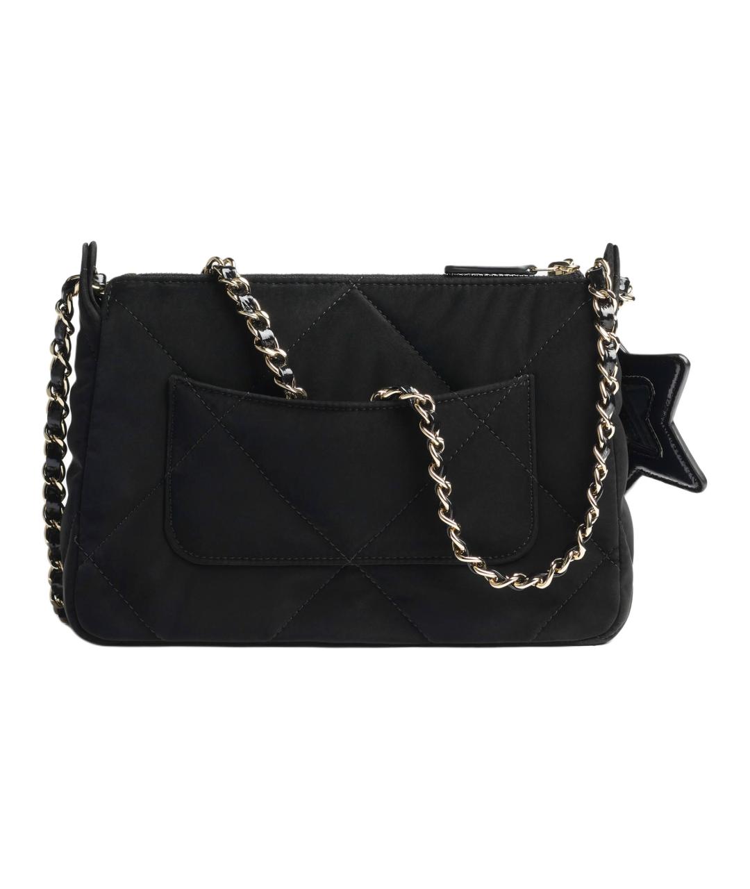 CHANEL Черная сумка через плечо, фото 4