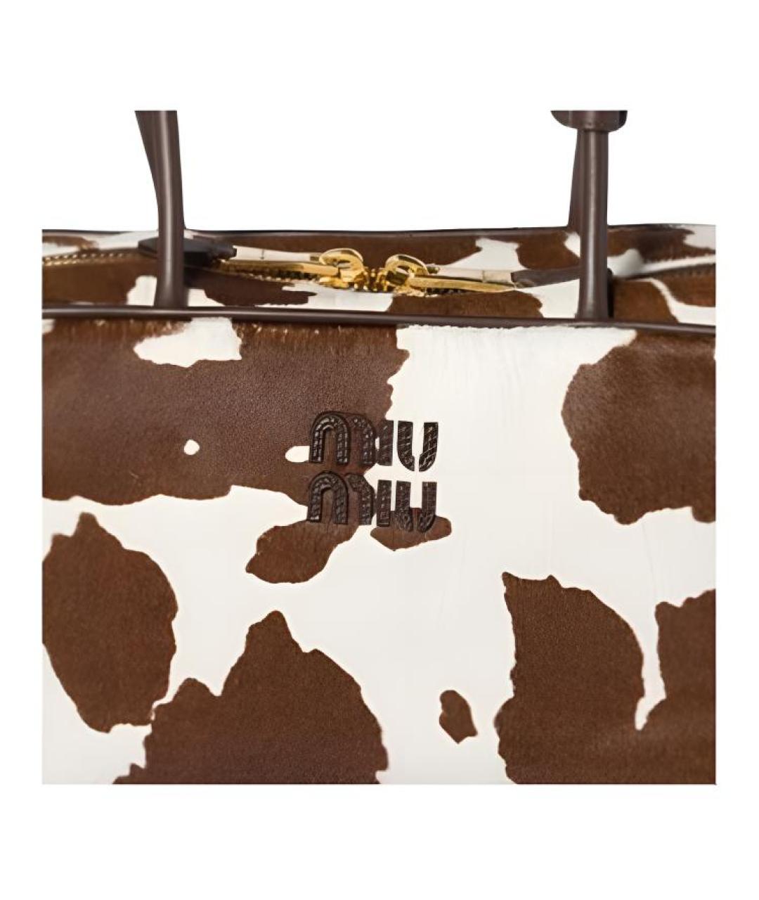 MIU MIU Мульти кожаная сумка через плечо, фото 5