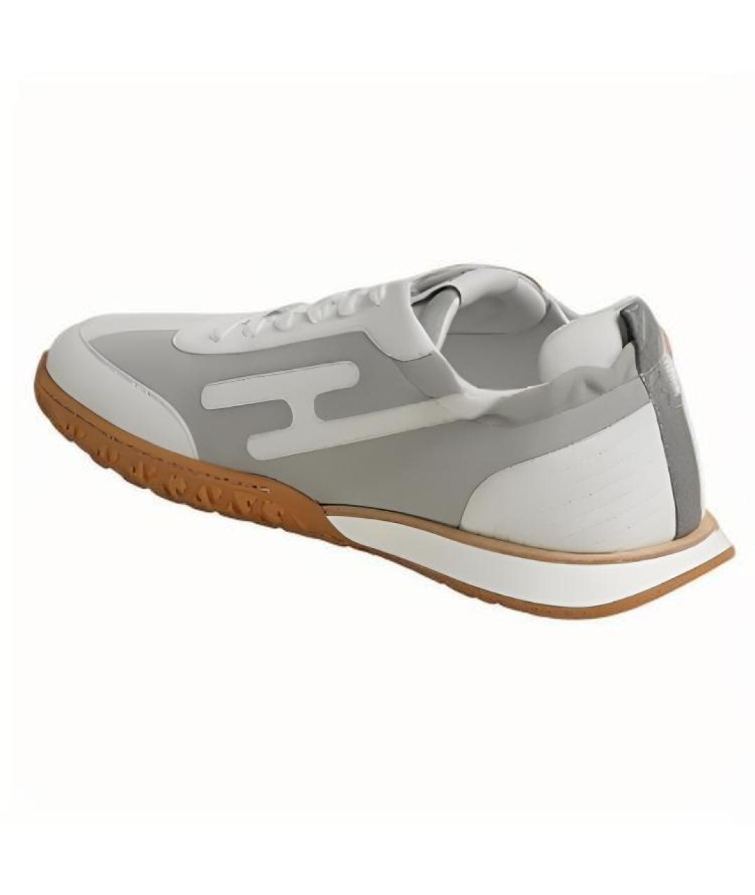 HERMES Мульти кожаные низкие кроссовки / кеды, фото 5