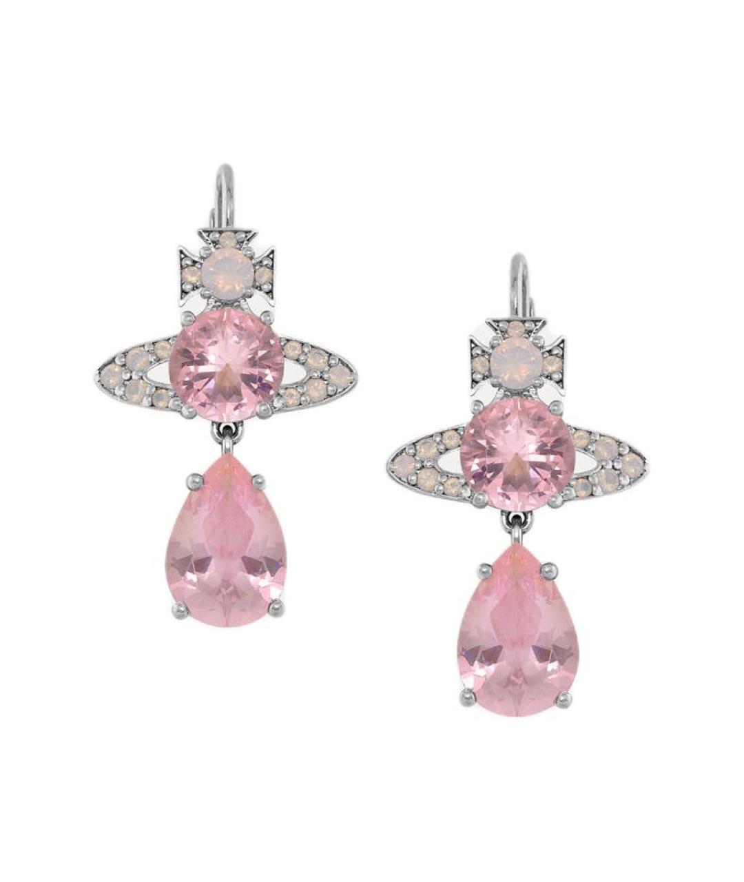 VIVIENNE WESTWOOD Серебряные латунные серьги, фото 1