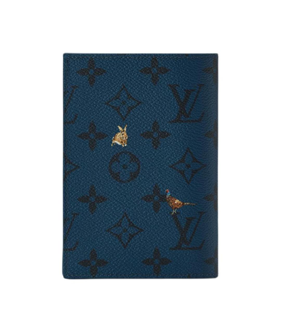 LOUIS VUITTON Синяя папка для документов, фото 3