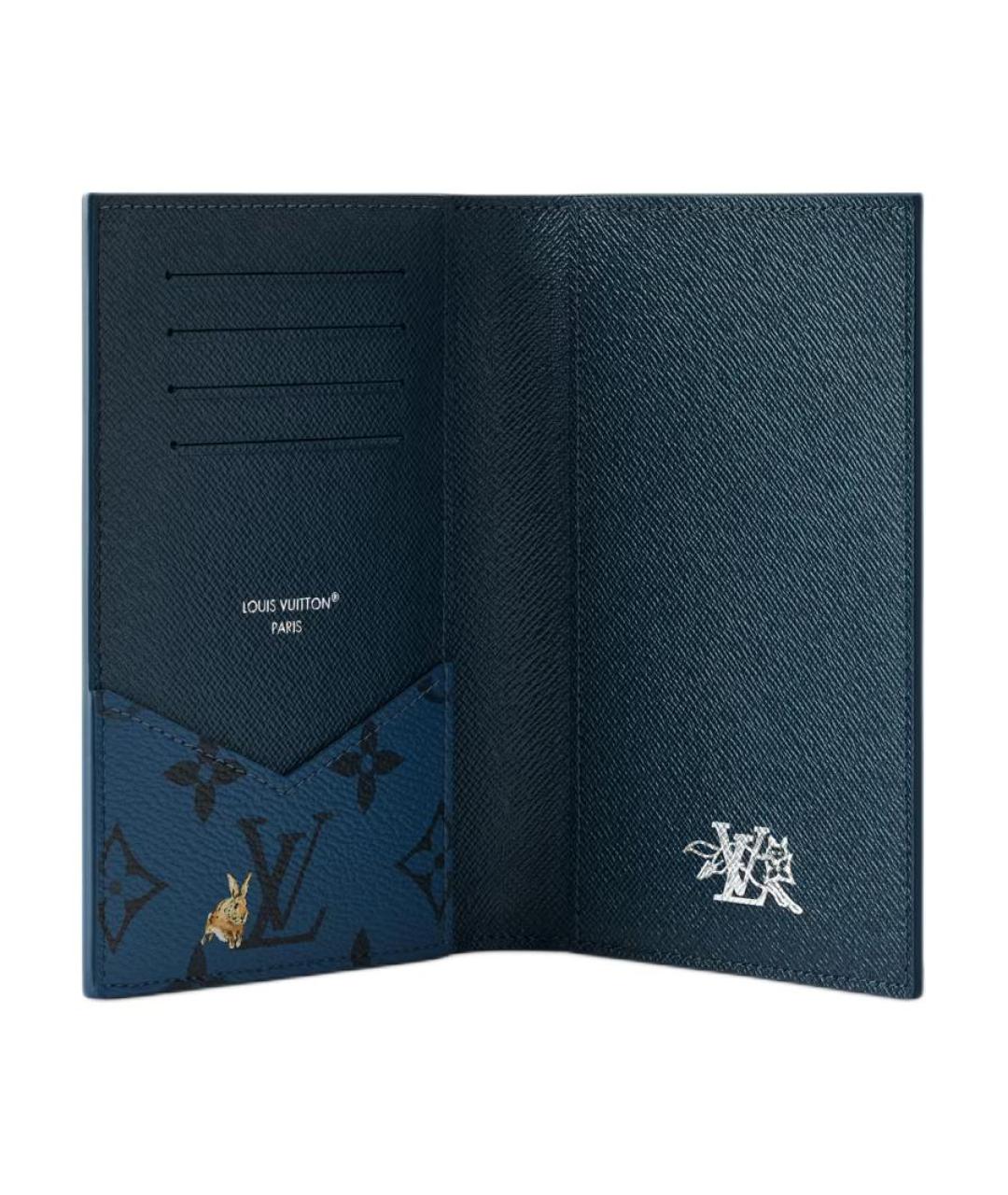 LOUIS VUITTON Синяя папка для документов, фото 4