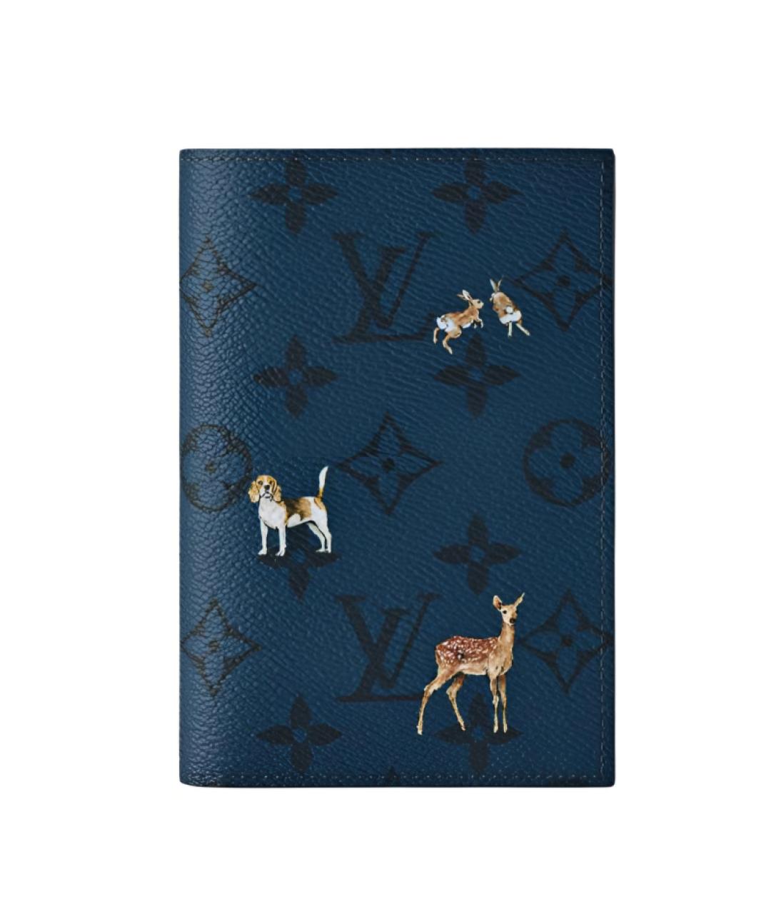 LOUIS VUITTON Синяя папка для документов, фото 1