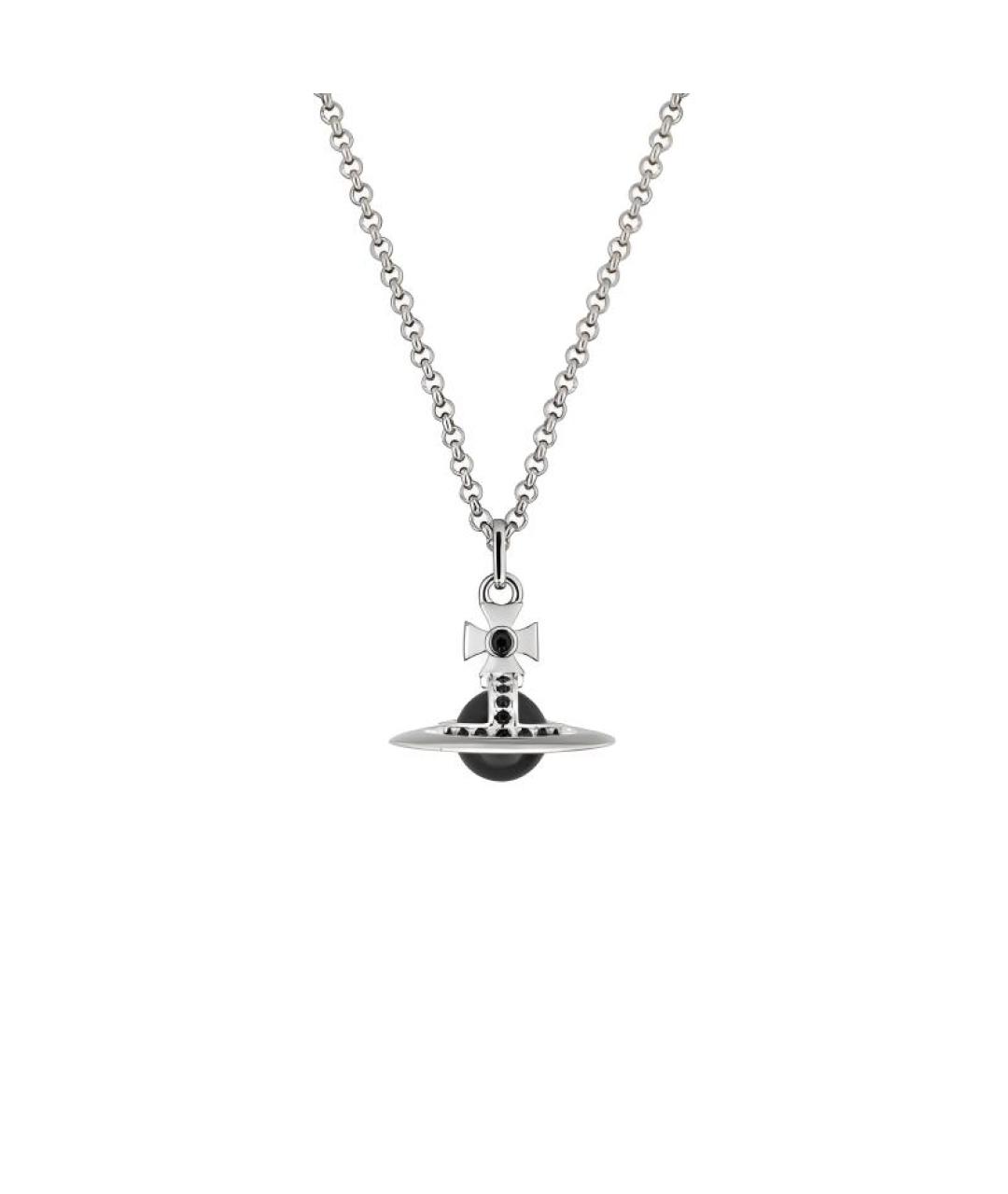 VIVIENNE WESTWOOD Серебряная латунная подвеска, фото 1