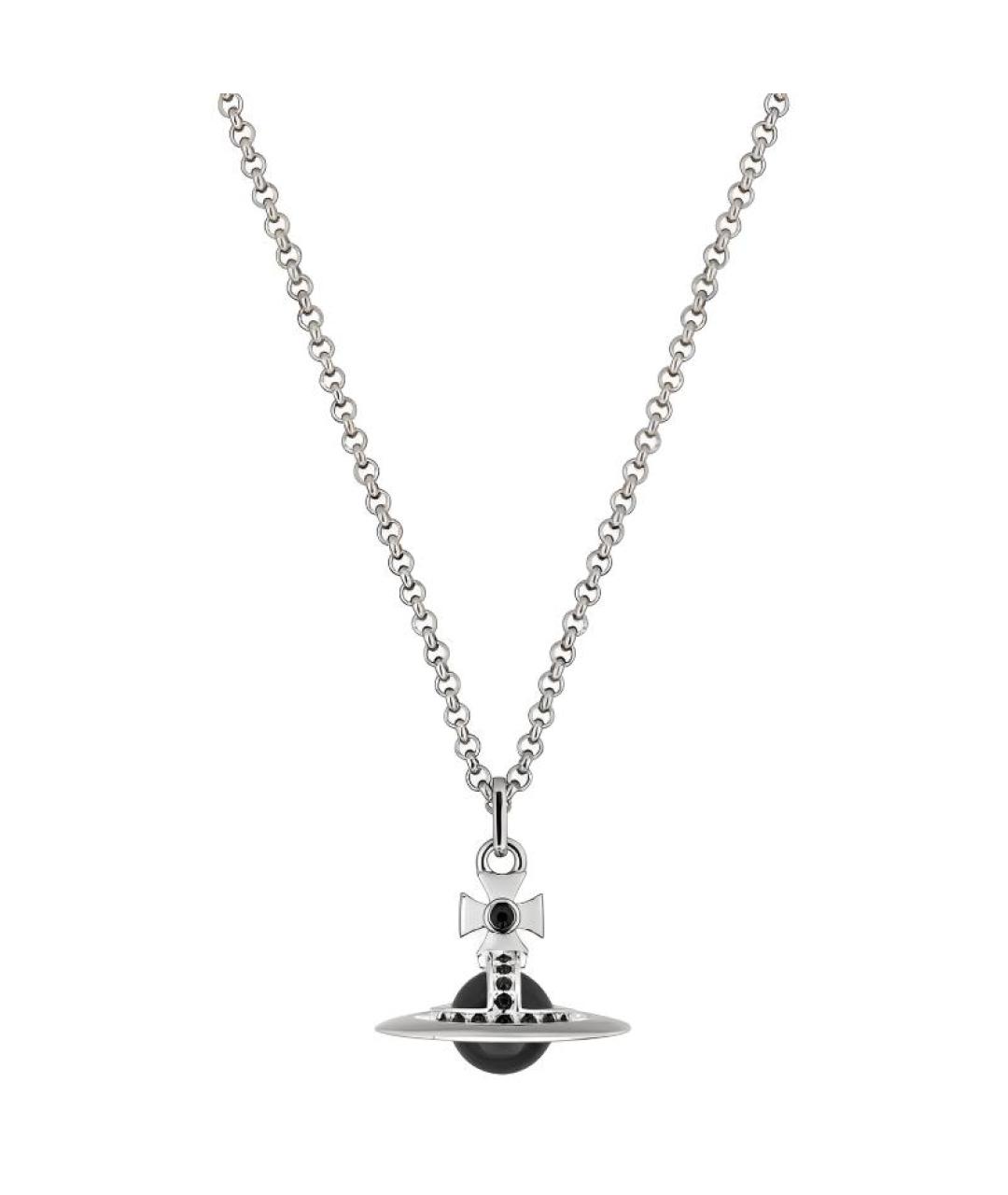 VIVIENNE WESTWOOD Серебряная латунная подвеска, фото 2