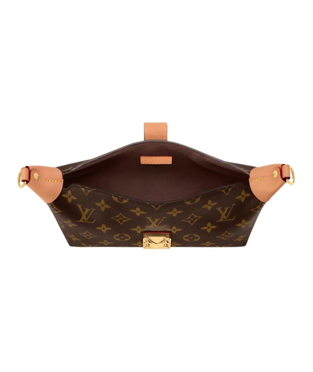 LOUIS VUITTON Коричневая сумка через плечо, фото 4