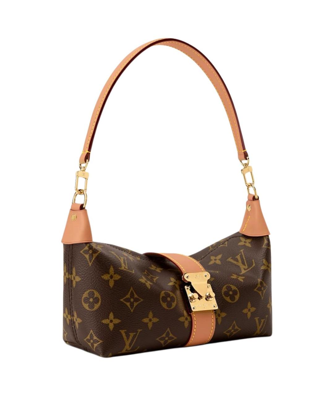 LOUIS VUITTON Коричневая сумка через плечо, фото 2