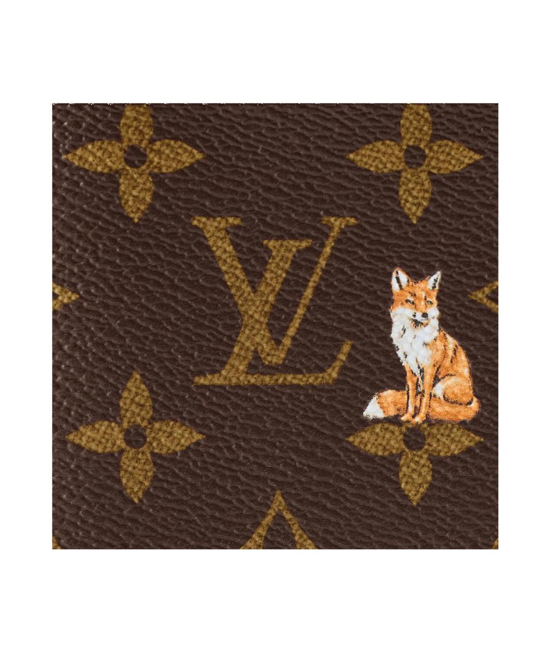 LOUIS VUITTON Коричневая папка для документов, фото 5