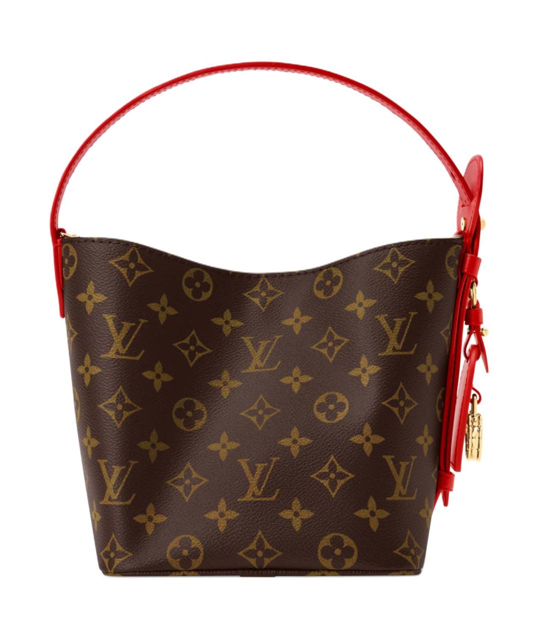 LOUIS VUITTON Коричневая сумка через плечо, фото 4