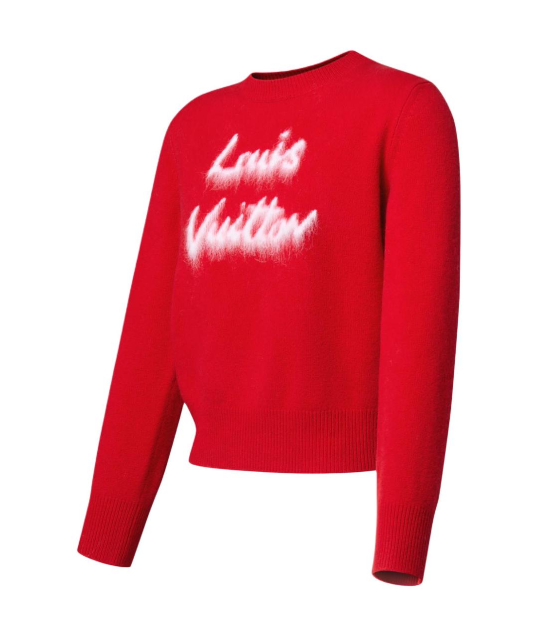 LOUIS VUITTON Красный джемпер / свитер, фото 3