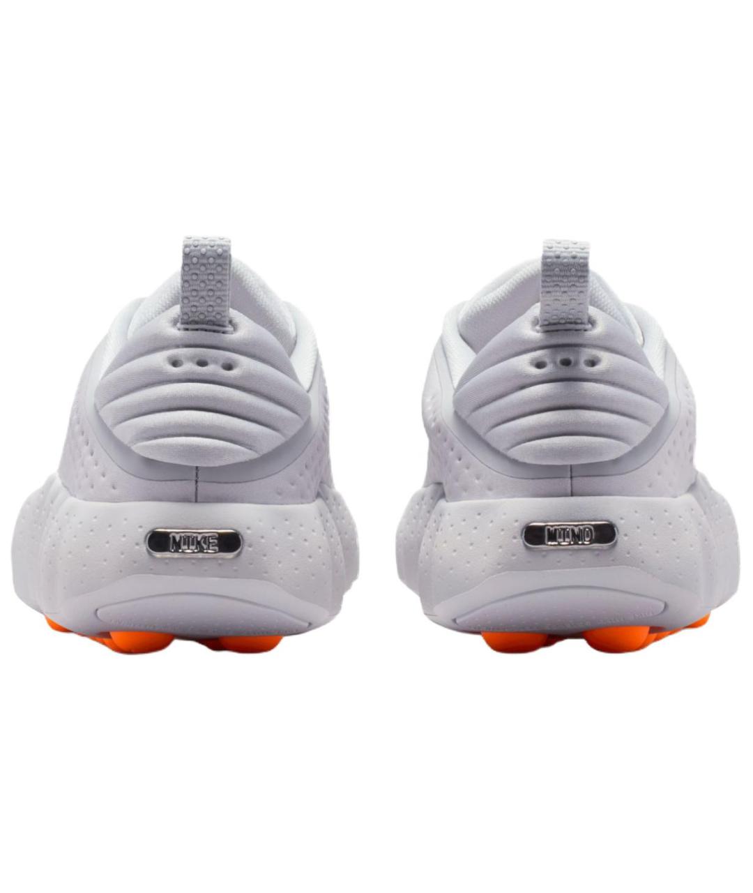 NIKE Серые текстильные низкие кроссовки / кеды, фото 5