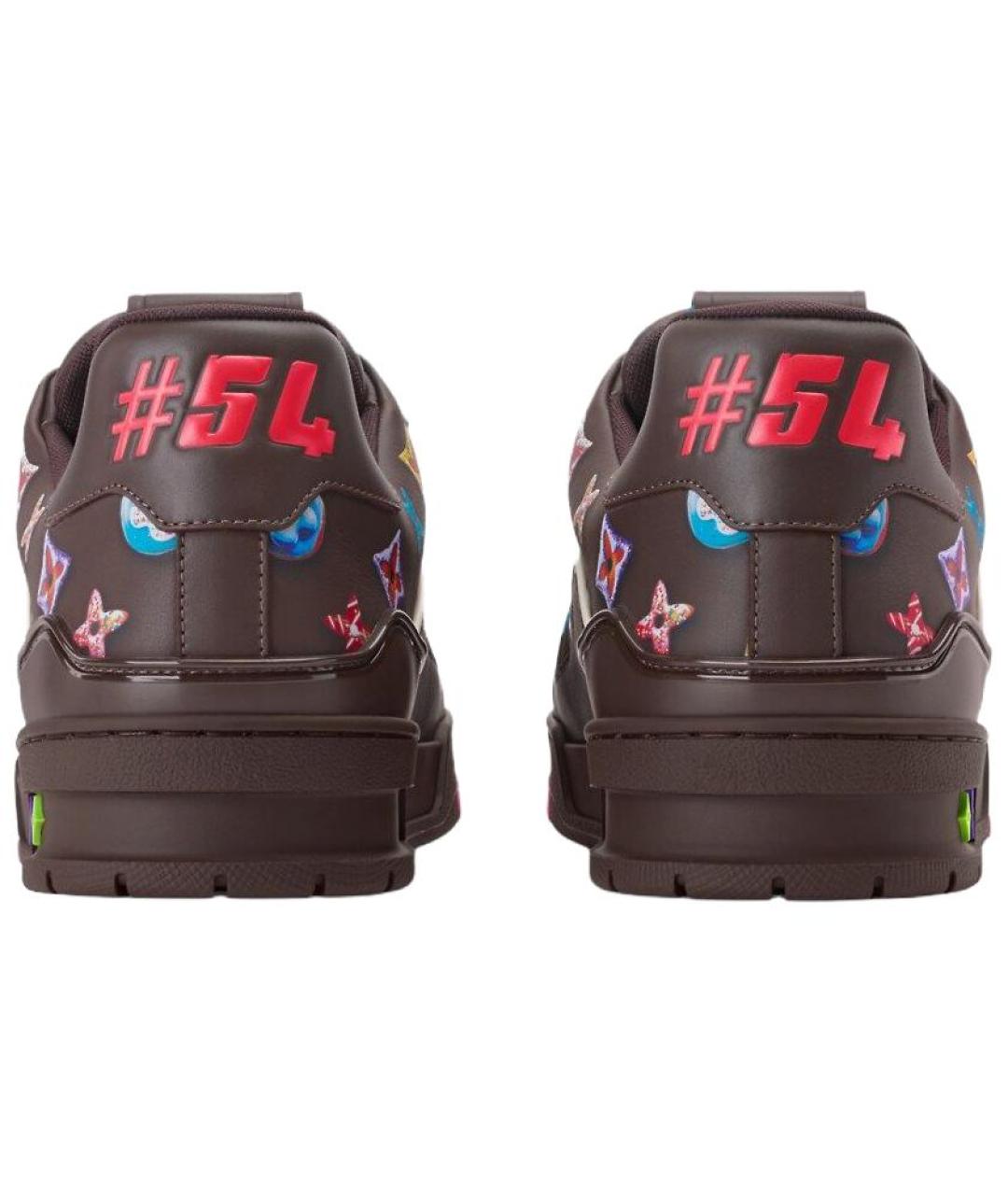 LOUIS VUITTON Кожаные низкие кроссовки / кеды, фото 5