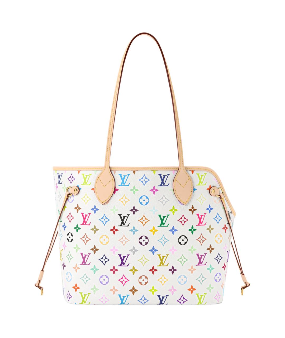 LOUIS VUITTON Белая сумка тоут, фото 3