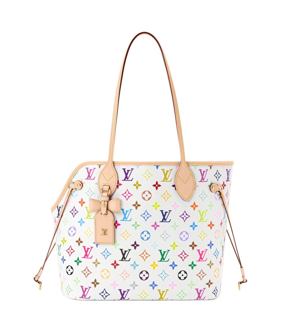 LOUIS VUITTON Белая сумка тоут, фото 1