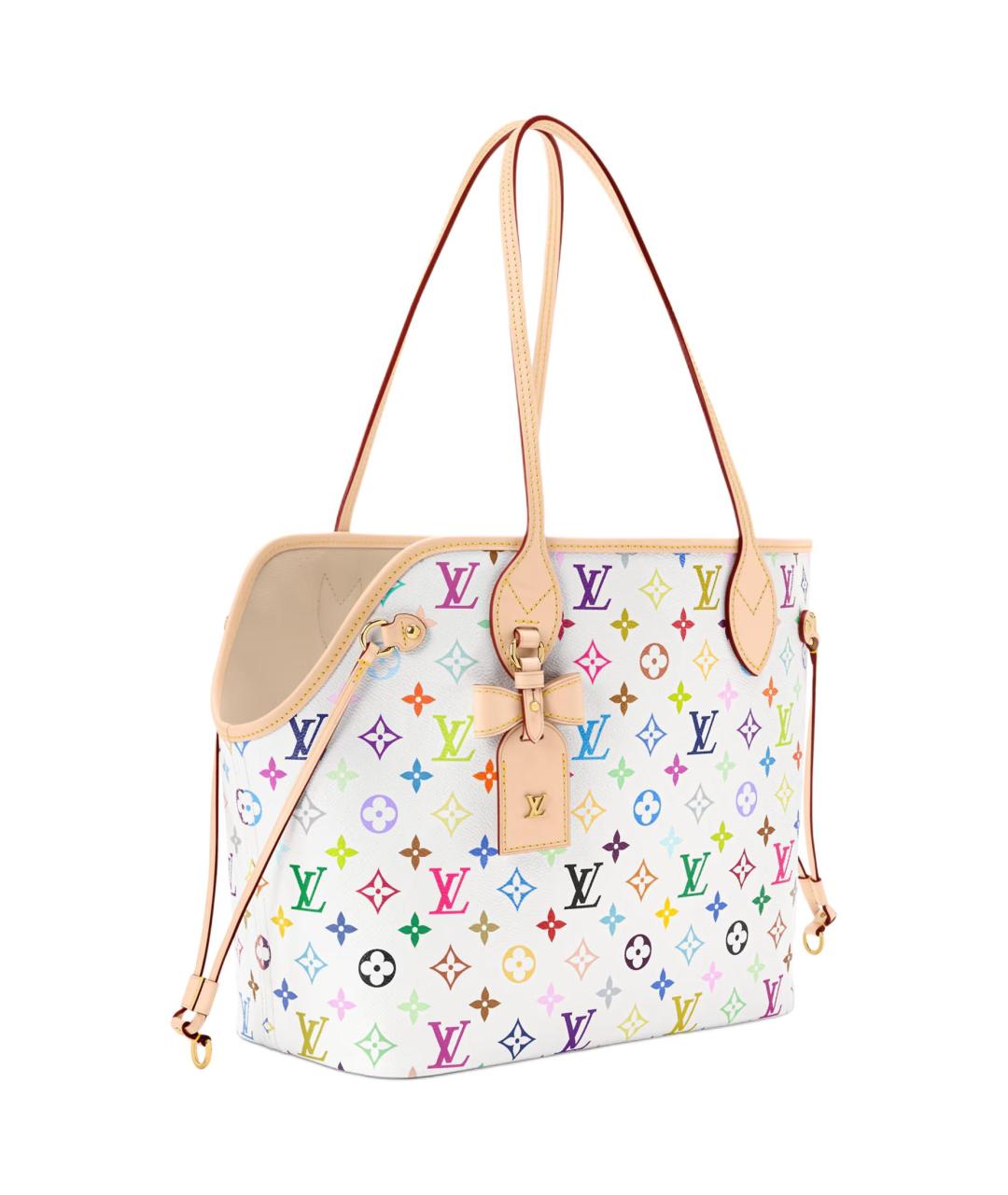 LOUIS VUITTON Белая сумка тоут, фото 2