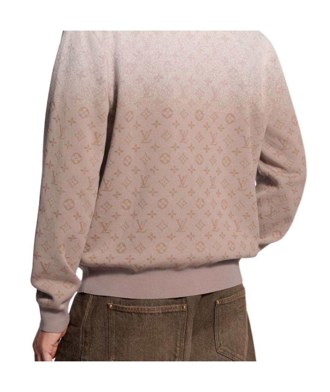 LOUIS VUITTON Бежевый джемпер / свитер, фото 3